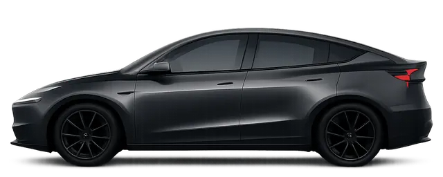 Illustration of a grey 2026 Tesla Model Y