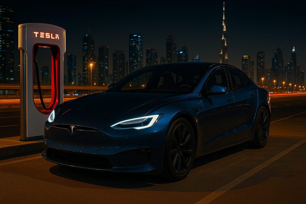 Supercharger Tesla Model 3 Charging