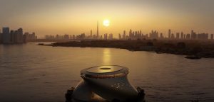 DUMA - Dubai Museum of Modern Arts Rendering Dubai Creek