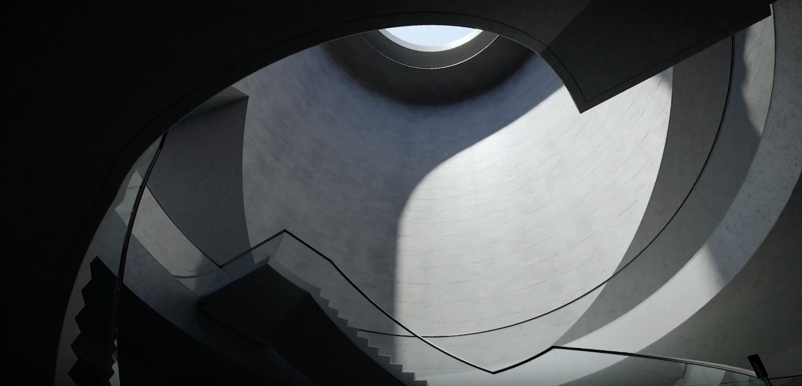 DUMA - Dubai Museum of Modern Arts Rendering Inside